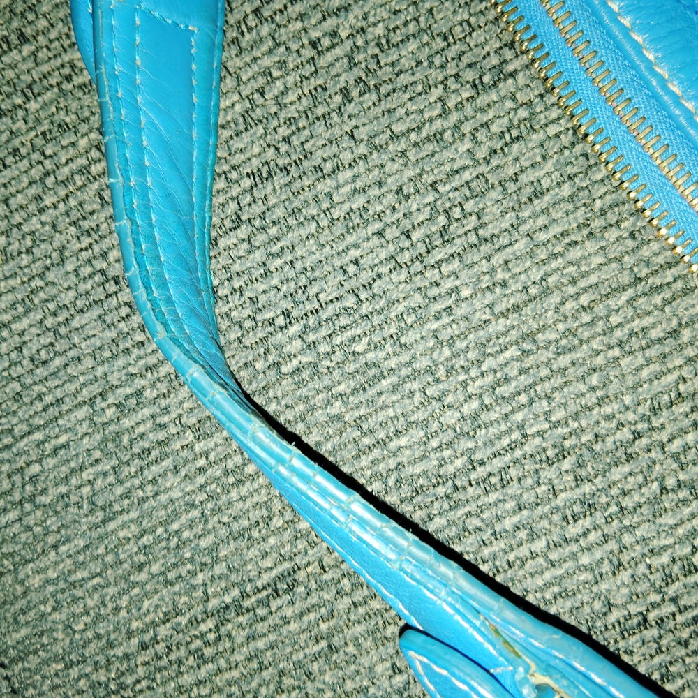 Dooney & Bourke Blue Satchel